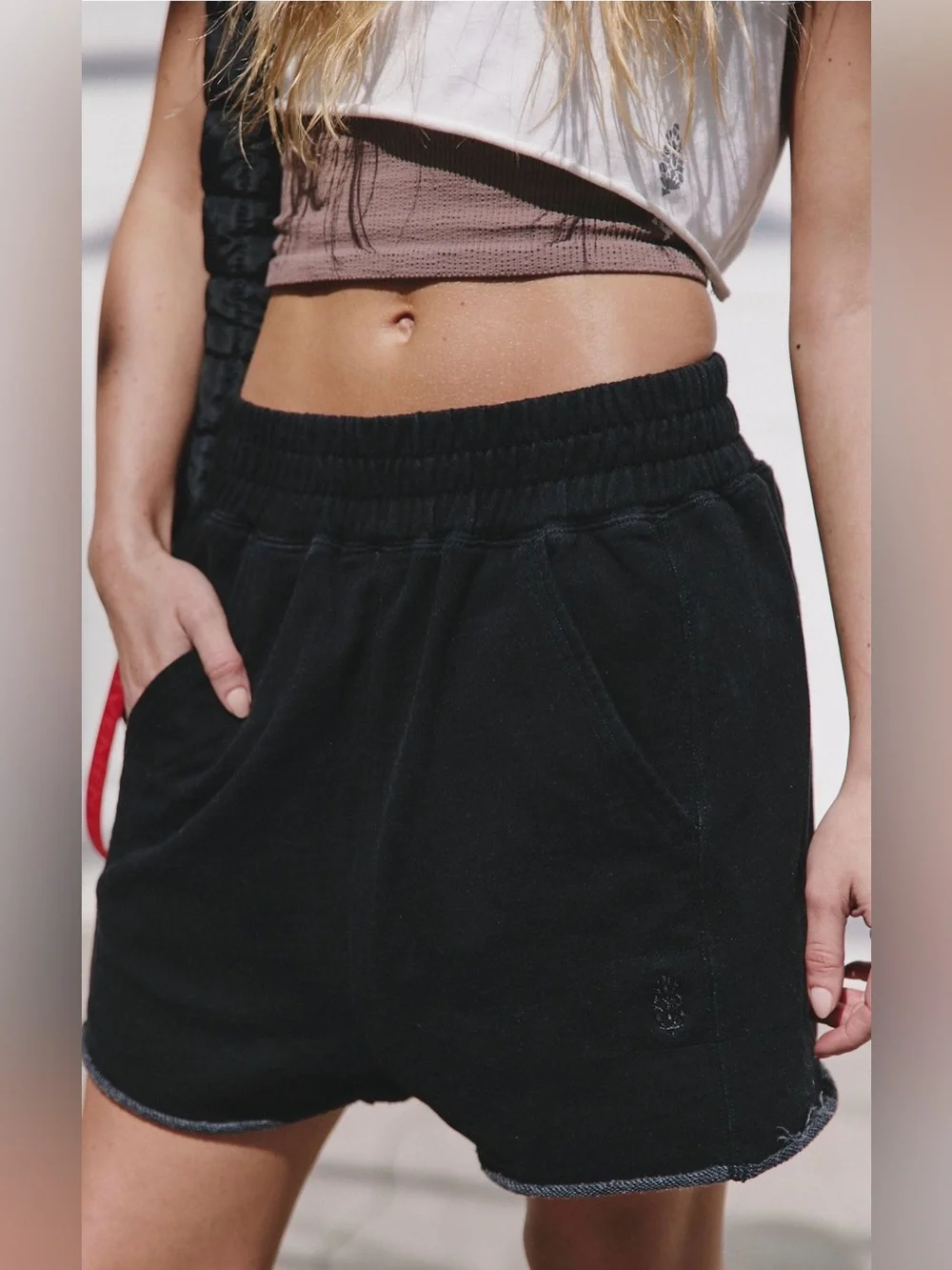 NWT Free People All Star Solid Sweat Shorts